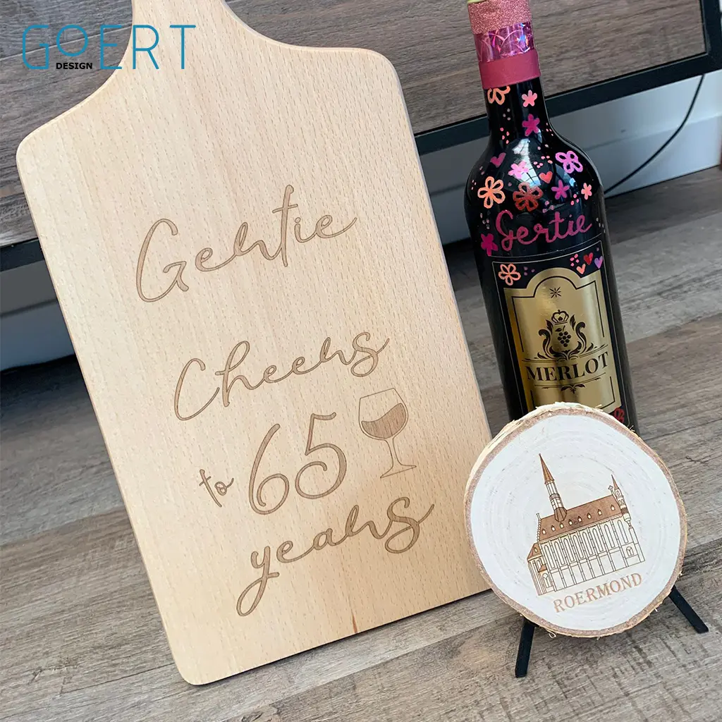 Gepersonaliseerde snijplank.