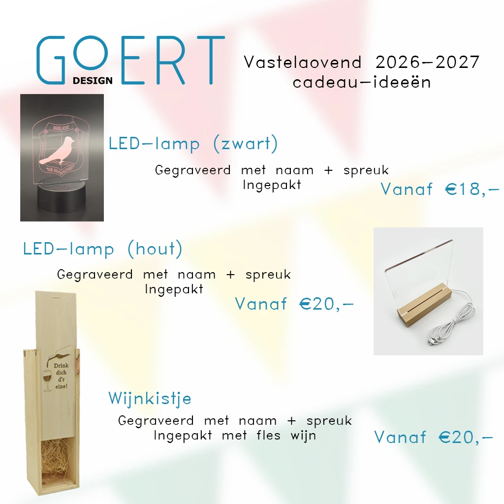 Overzicht Vastelaovend producten 2