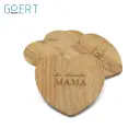 De allerleefste ... - Broodplankje hartvorm