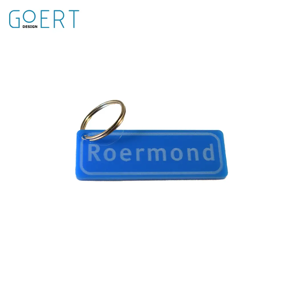Roermond plaatsnaam-sleutelhanger