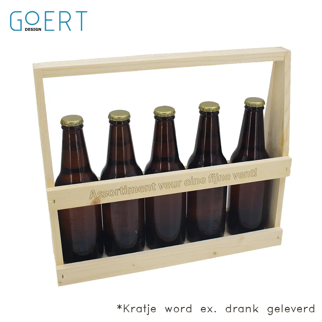 [400500] Assortiment veur eine fijne vent! - Bierkratje 5-voud