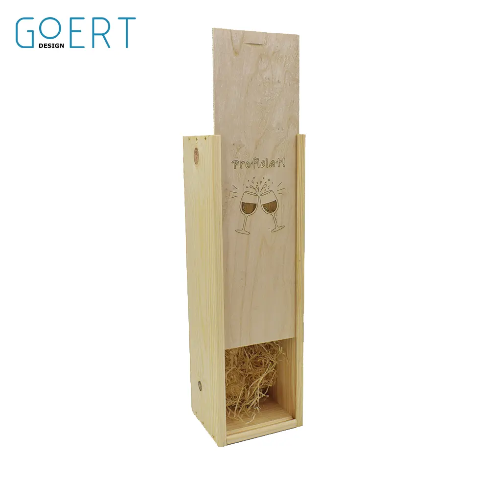 [400901] Proficiat! - Wijnkistje