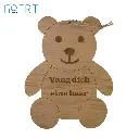 Vang dich eine baer - bordje