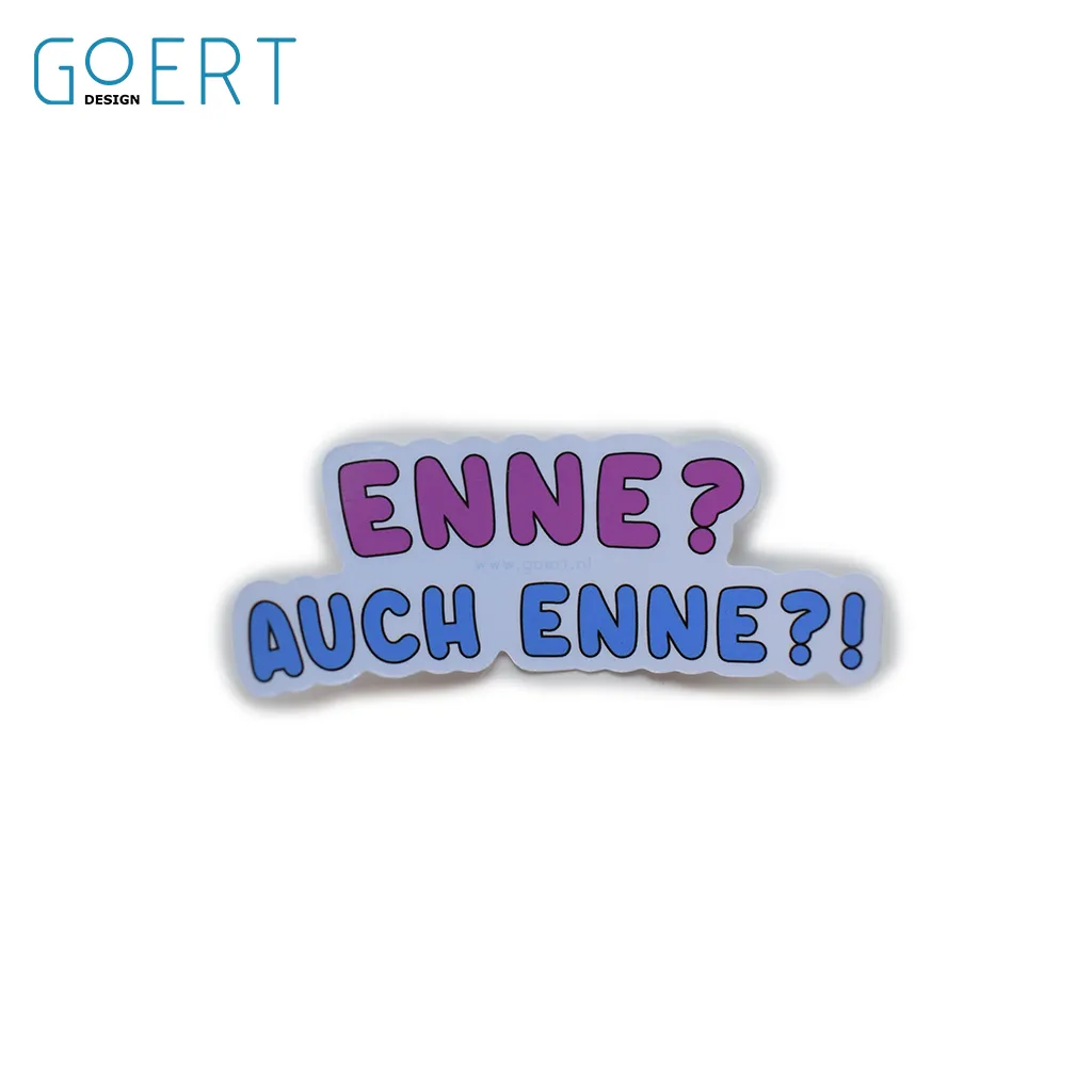 [400300] Enne? Auch enne?! - Sticker 10cm
