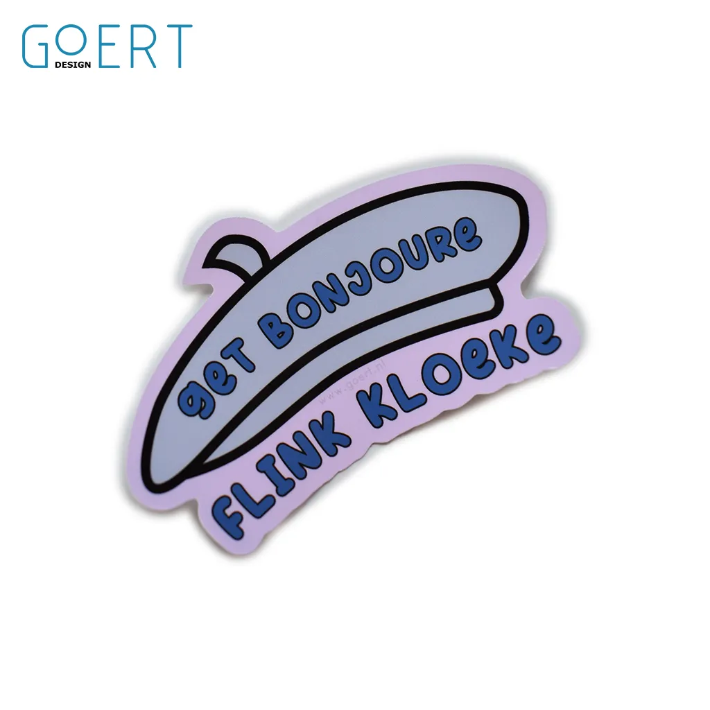 [400303] Get bonjoure flink kloeke - Sticker 10cm