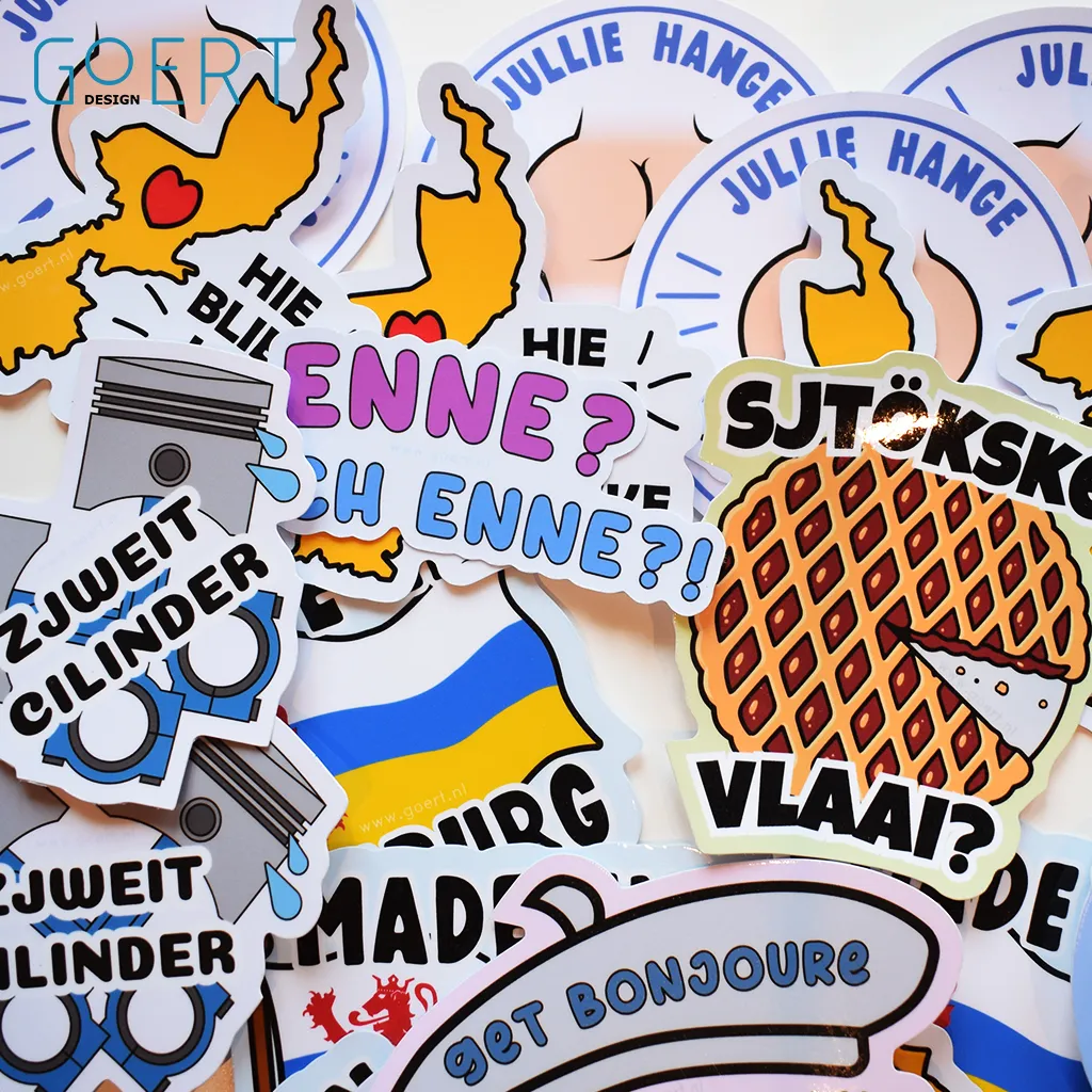 Limburgse stickers - Set 6 stuks