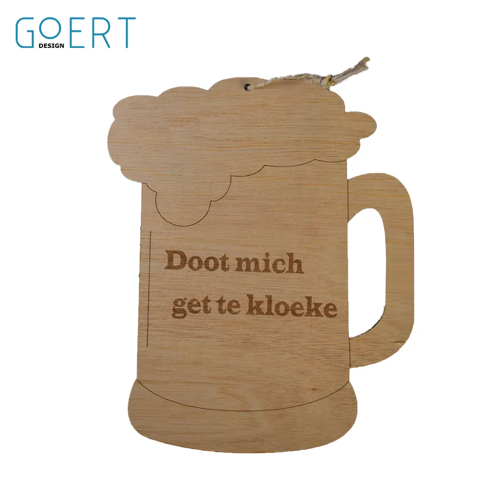 [500102] Doot mich get te kloeke - bordje