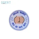 Jullie hange mij de vot uit - Sticker 8,5cm