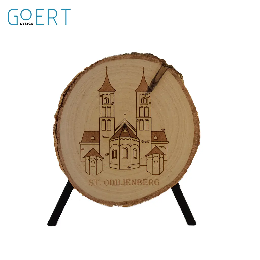 Basiliek Sint Odiliënberg Boomschijf (9-10cm)