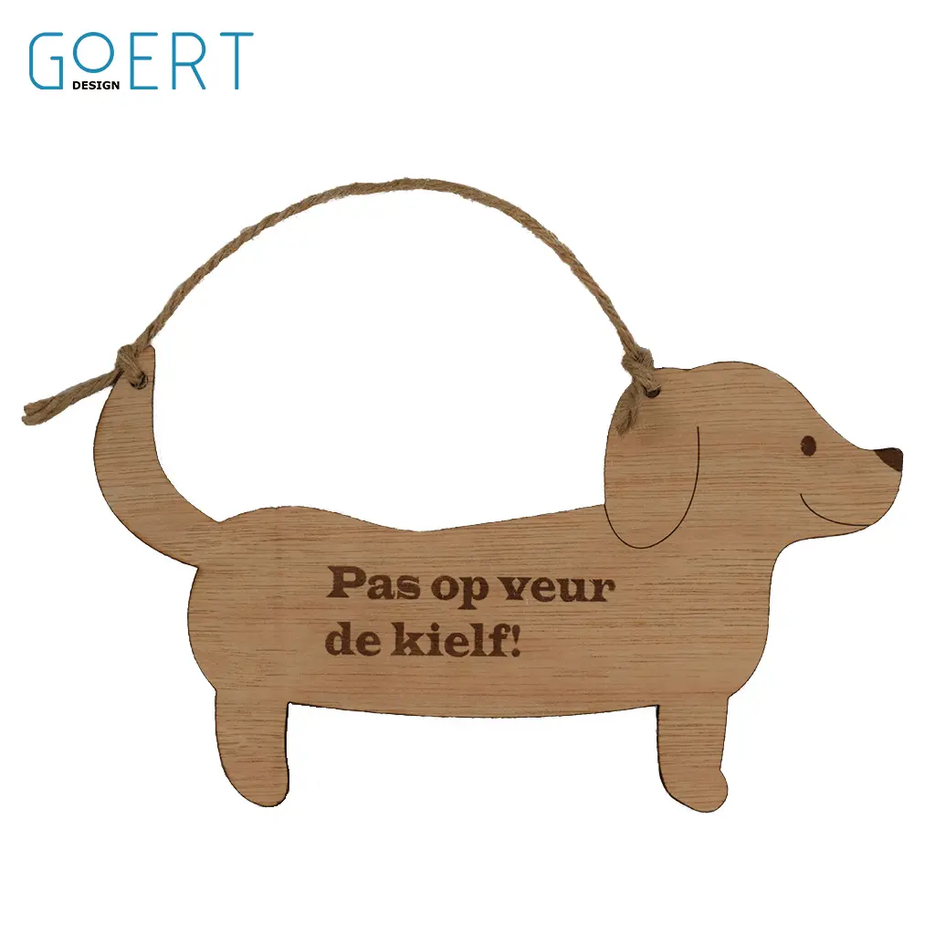 [500103] Pas op veur de kielf - bordje