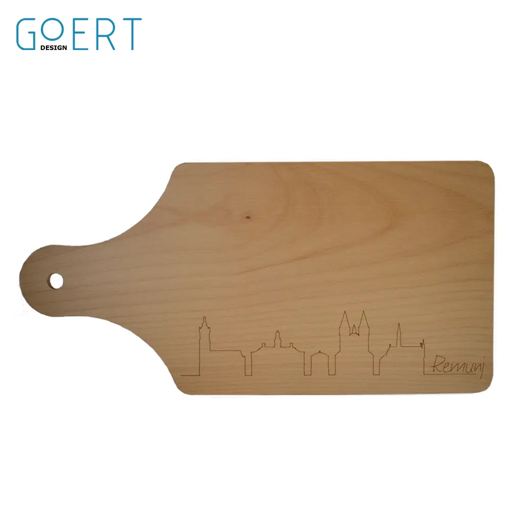 Skyline Roermond - Broodplankje 28cm