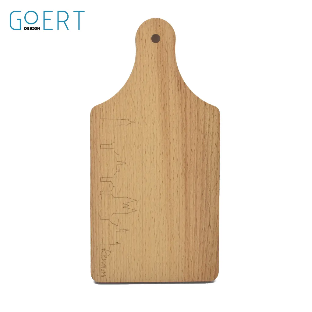 [300100] Skyline Roermond - Broodplankje 28cm