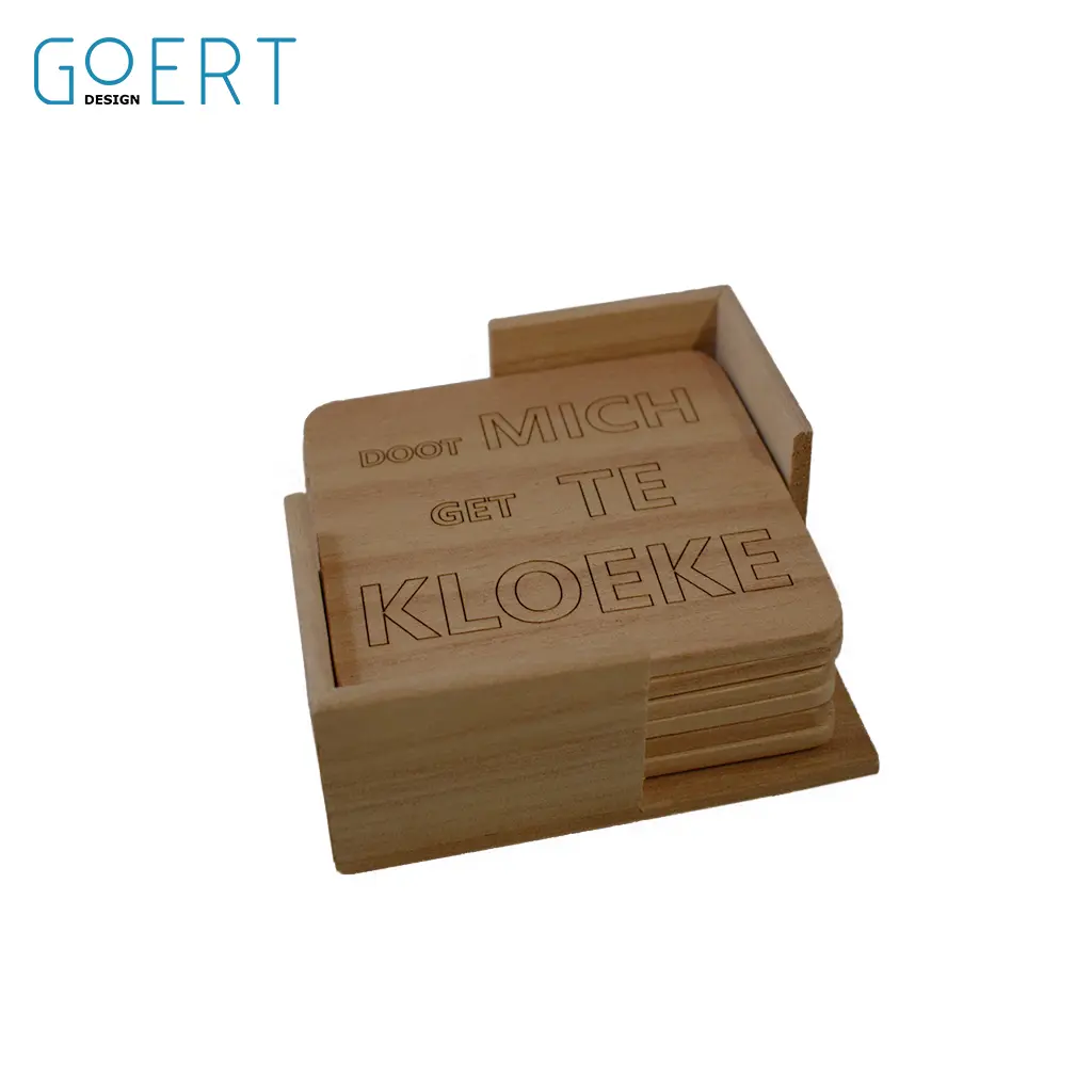 Uitspraken - Onderzetters (set van 6)
