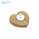 Ich mis dich - Waxinelichthouder hartvorm