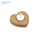 Veer dinke aan dich - Waxinelichthouder hartvorm