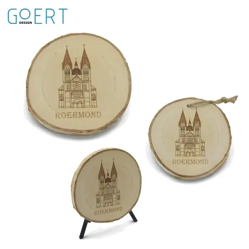 Munsterkerk Roermond Boomschijf (9-10cm)